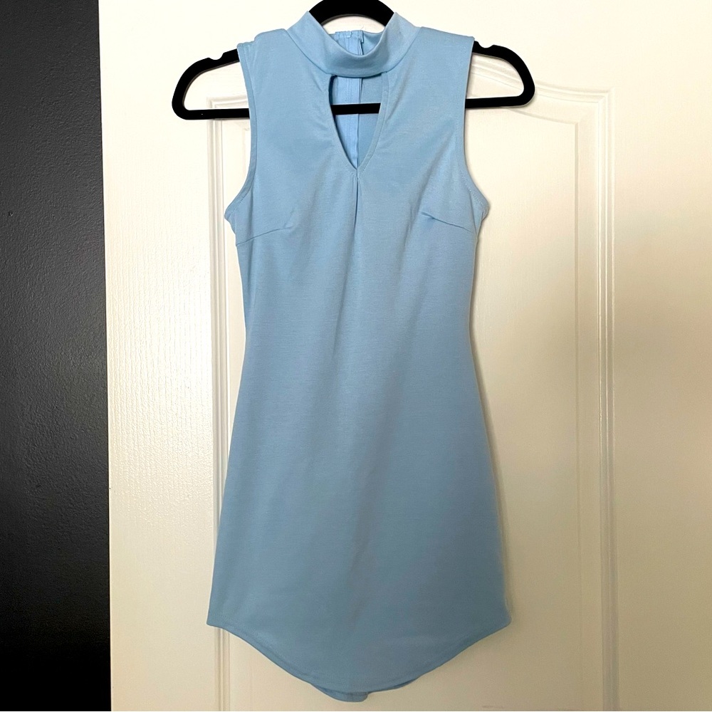 Sirens Highneck Keyhole Tank Dress